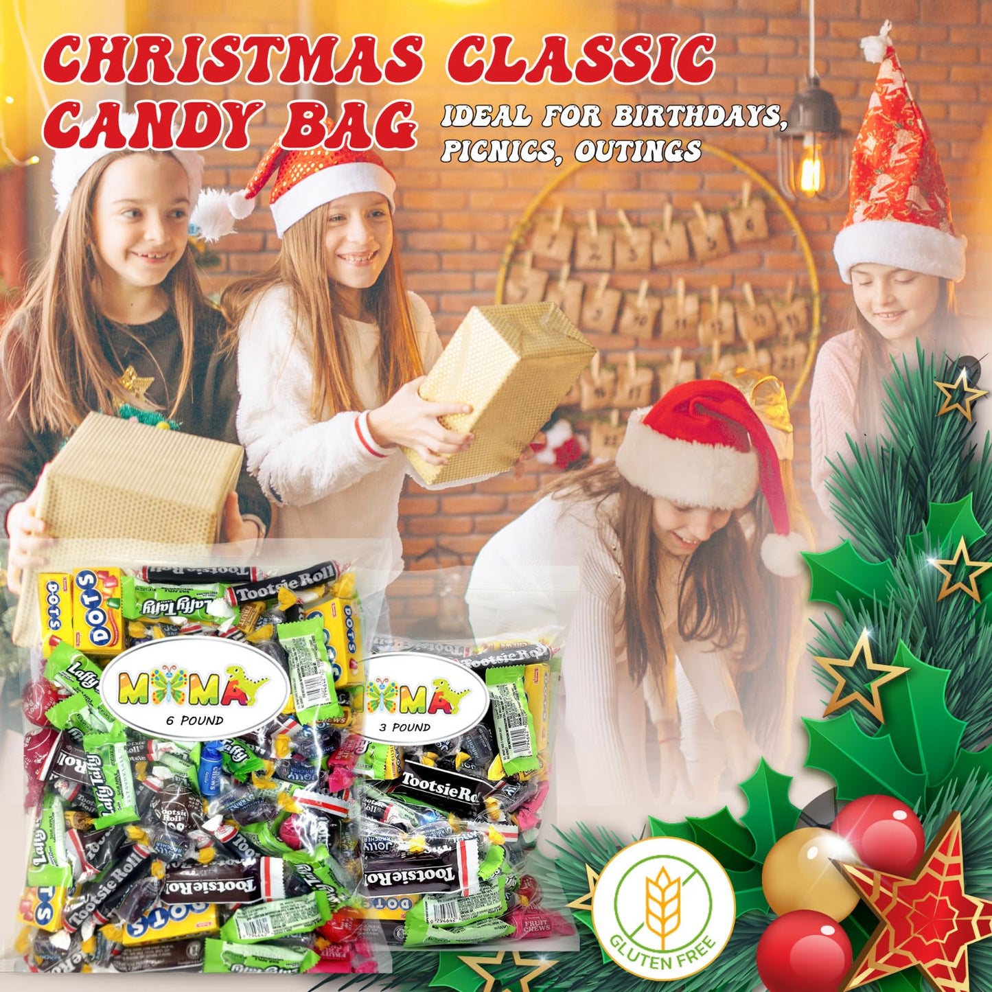 Assorted Easter Chocolate Candy Mix Bucket - Ideal for Any Occasion Mini Chocolate Bars - Individually Wrapped Treats for Party Favors, Dessert Tables & More - 7Lbs