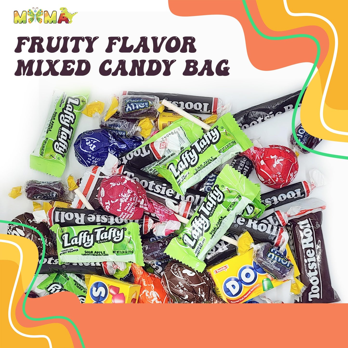 Easter Candy Mix - (3lbs) Bulk Candy Individually Wrapped - Fantastic Bag for Valentines Day, Treats Bowls, Desert Tables, Parties & More