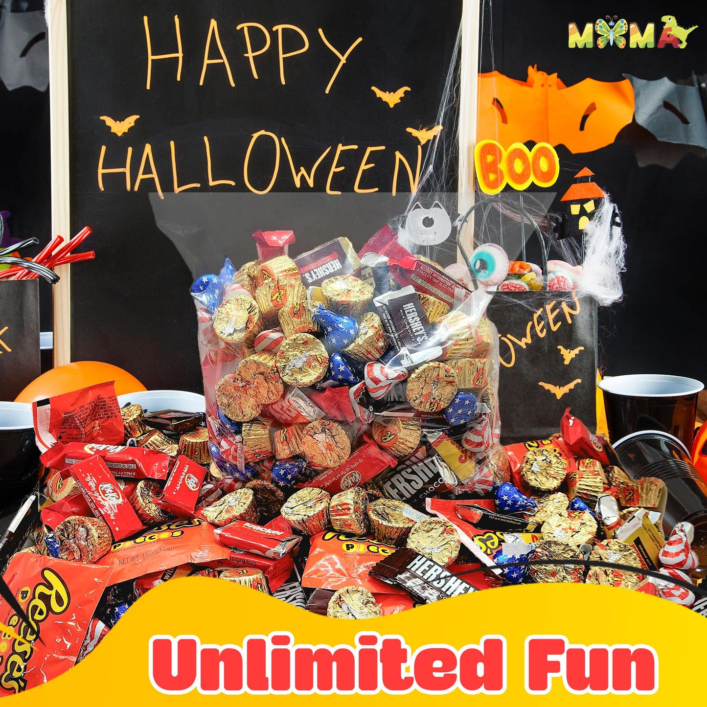 Assorted Easter Chocolate Candy Mix - 4lb Chocolate Candy Variety Pack - Bulk Treats Individually Wrapped for Party Favors, Dessert Tables & More