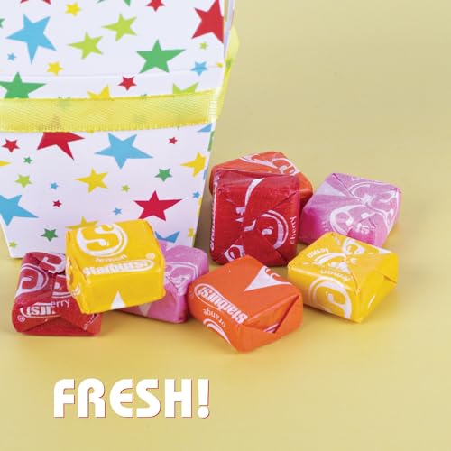 Starburst Chewy Candy-Assorted Fruit Flavors - Made with Real Fruit Juice - Gluten-Free - Perfect for Snacking and Sharing - Ideal for Candy Bowls, Dessert Tables, Parties, Halloween and More - Individually Wrapped 1.5LB Bag