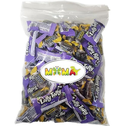 Jolly Ranche & Laffy Taffy Candy Bulk Mix: 2lb Flavor Variety Bag –Fruit Flavors - Made with Real Fruit Juice - Perfect for Snacking and Sharing - Ideal for Candy Bowls, Dessert Tables, Parties, Halloween and More - Individually Wrapped